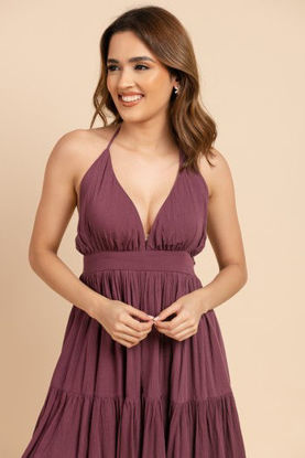 Imagen de Vestido Manta Espalda Descubierta                                           (Exclusivo Pagina)