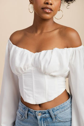 Imagen de Blusa Off Shoulder Estilo Corse   (Exclusiva Pagina)