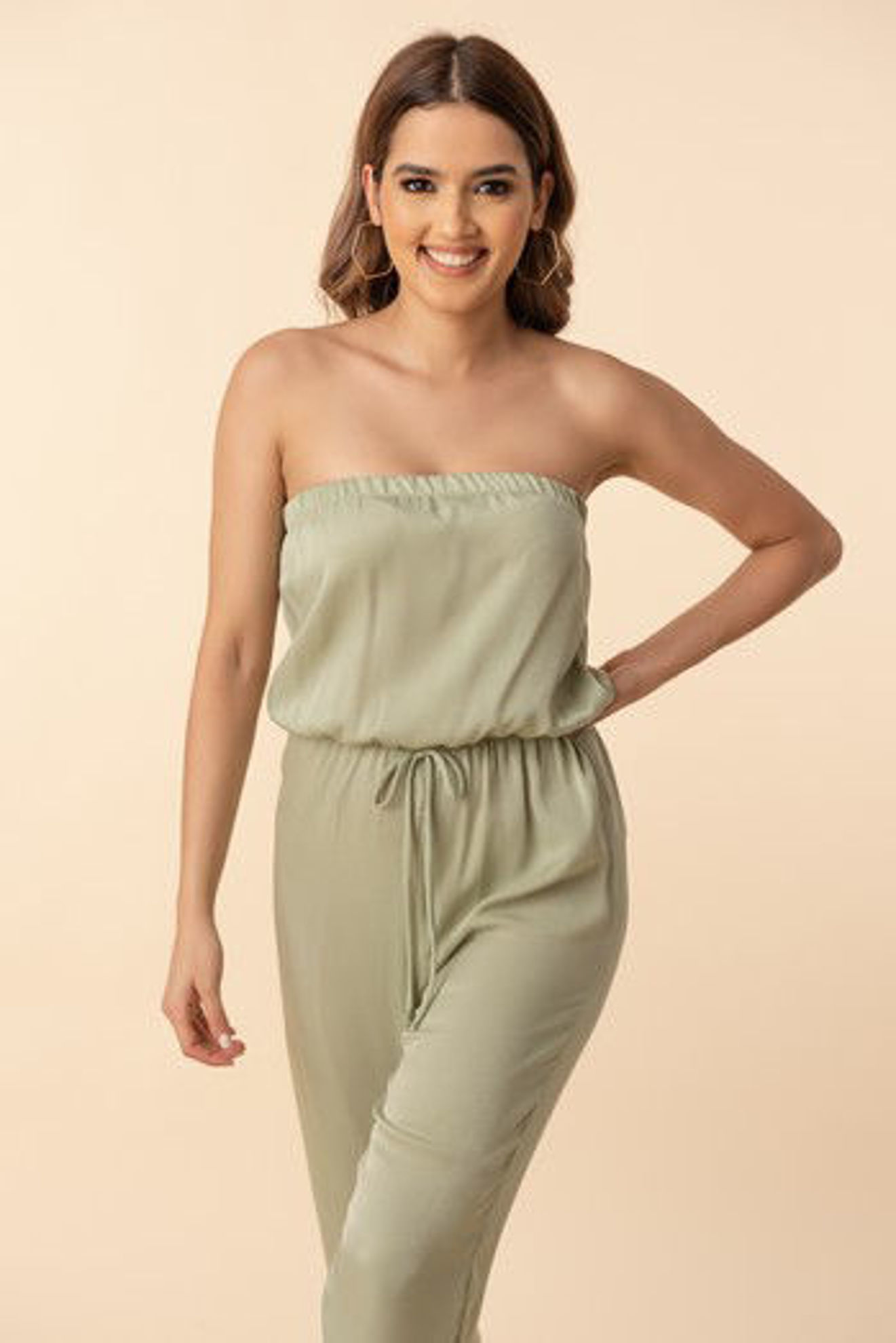 Imagen de Jumpsuit Satin Straple                                            (Exclusivo Pagina)