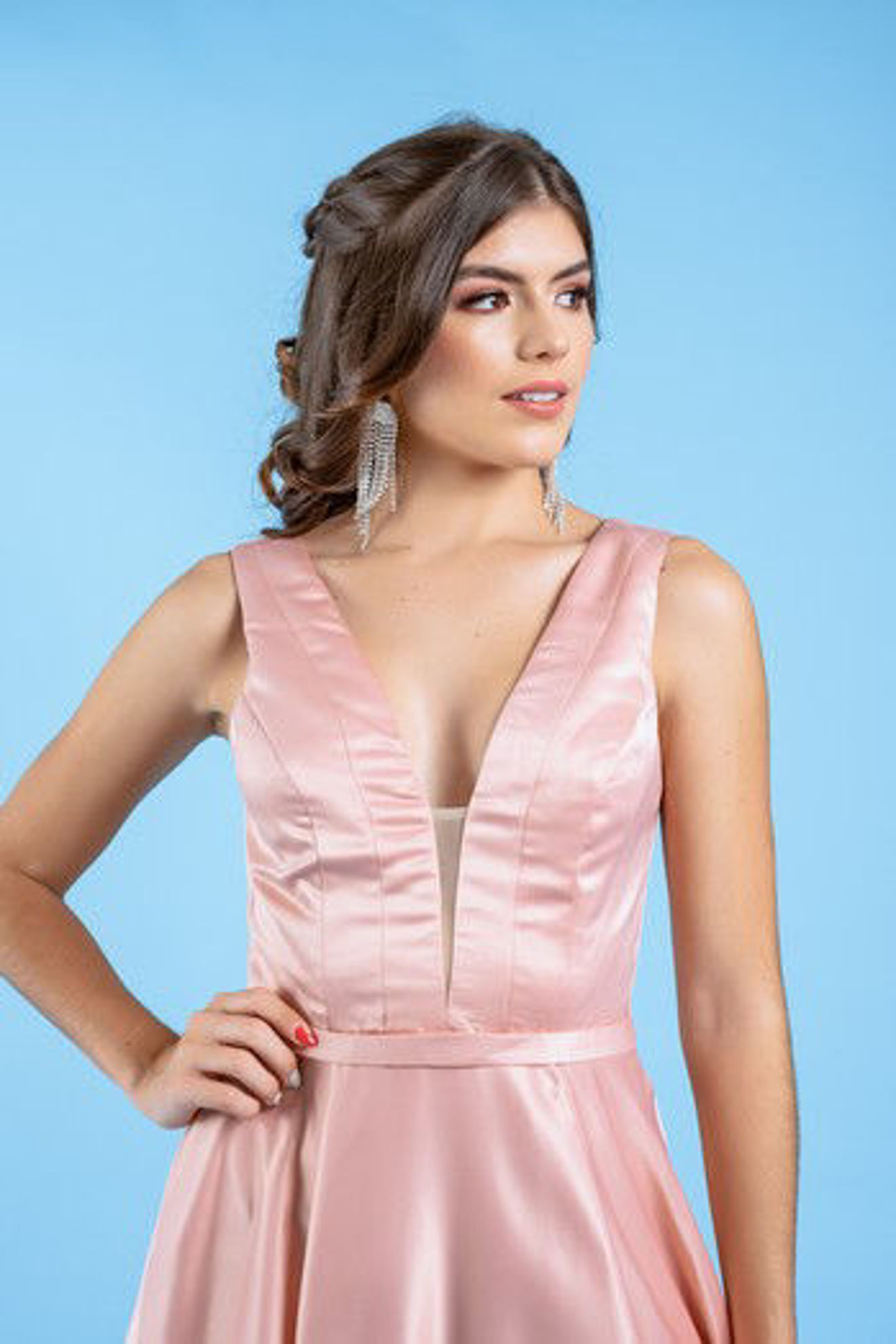 Imagen de Maxi Dress Satin (Exclusivo Página)