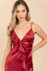 Imagen de Vestido Satin Tirante Vuelo                                                         (Exclusivo Pagina)