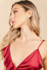 Imagen de Vestido Satin Tirante Vuelo                                                         (Exclusivo Pagina)