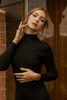 Imagen de Vestido Cuello Alto Tejido   ( Exclusivo Pagina)