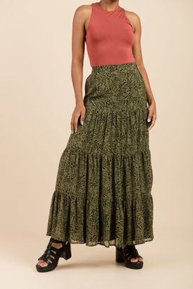 Imagen de Falda Larga Print Leopard