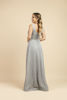 Imagen de Maxi Dress Brillo Cuello V         (Exclusivo Pagina)
