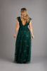 Imagen de Maxi Dress Tull Brillo Cuello V Profundo.    (Exclusivo de pagina)