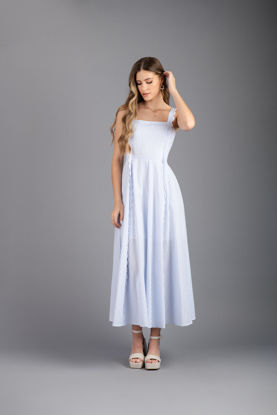 Imagen de Vestido Rayas Detalle Espalda