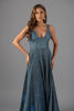 Imagen de Vestido Blusa Piedreria, Falda Brillo.  (Exclusivo de Pagina)
