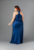 Imagen de Vestido Halter En Satin  Talla Plus        (Exclusivo Pagina)