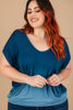 Imagen de Blusa Cuello V Tie Dye       (Exclusiva Pagina)
