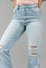 Imagen de Super High Rise Straight Jeans (Beverley) 100% Cotton      (Exclusivo Pagina)