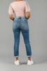 Imagen de Super HIgh RIse Stretch Slim Straight Jeans (Shirley)