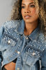Imagen de Jacket Denim Perlas     (Exclusiva Pagina)