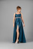 Imagen de Maxi Dress Satin Estilo Corse, Falda Amplia     (Exclusivo Pagina)