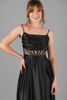 Imagen de Maxi Dress Satin Estilo Corse, Falda Amplia     (Exclusivo Pagina)