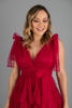 Imagen de Vestido Corto Tull Detalle Perlas     ( Exclusivo Pagina)