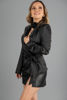 Imagen de Blazer Satin Nudo Cintura     (Exclusivo Pagina)