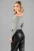 Imagen de Top Sweater Cuello Bote       (Exclusiva Pagina)