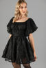 Imagen de Vestido Off Shoulder Brillo (Exclusivo Pagina)