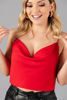 Imagen de Crop Top Tirante Cuello Bobo    (Exclusiva Pagina)