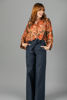 Imagen de Pantalon Palazzo Pretina Alta, Material Denim   ( Exclusivo Pagina)