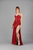 Imagen de Vestido Estilo Corse Brillo Tirantes     (Exclusivo Pagina)