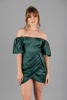 Imagen de Vestido Satin Off Shoulder   (Exclusivo Pagina)