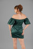 Imagen de Vestido Satin Off Shoulder   (Exclusivo Pagina)