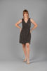 Imagen de Vestido Cuello V, Sin Mangas, Brillo    (Exclusivo Pagina)
