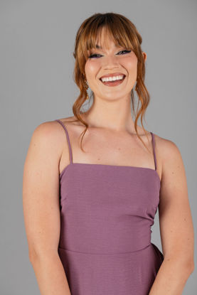 Imagen de Vestido Tirantes, Nudo Espalda, Vuelo Falda    (Exclusivo Pagina)