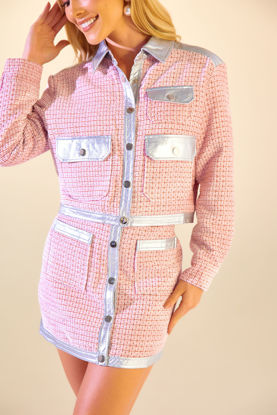 Imagen de Set Falda Y Jacket  Metalico   (Exclusivo Pagina)