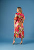 Imagen de Vestido Satin Estampado Cruzado   ( Exclusivo Pagina )