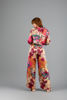 Imagen de Set Pantalon Satin,  Camisa Estampados    ( Exclusivo Pagina)