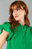Imagen de Blusa Botones, Vuelo Manga    (Exclusiva Pagina)