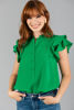 Imagen de Blusa Botones, Vuelo Manga    (Exclusiva Pagina)