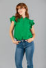 Imagen de Blusa Botones, Vuelo Manga    (Exclusiva Pagina)