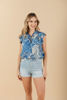 Imagen de Blusa En Rayon Cuello V Botones     (Exclusiva Pagina)