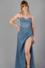 Imagen de Vestido Estilo Corse Brillo Tirantes     (Exclusivo Pagina)