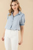 Imagen de Blusa Denim M Corta    Exclusivo pagina