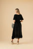 Imagen de Vestido Rayon Nido De Abeja Cuello V (Exclusivo Pagina )