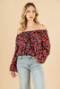 Imagen de Blusa Print Floral Off Shoulder (Exclusivo Pagina)