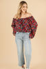 Imagen de Blusa Print Floral Off Shoulder (Exclusivo Pagina)