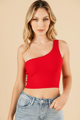 Imagen de Crop Top Un Hombro (Exclusivo Pagina)