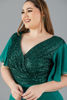 Imagen de Maxi Dress Blusa Lentejuelas Falda Seda.  (Exlusivo Pagina)