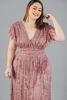 Imagen de Maxi Dress Escote Profundo Con Brillo    (Exclusivo Pagina)