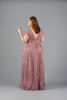 Imagen de Maxi Dress Escote Profundo Con Brillo    (Exclusivo Pagina)