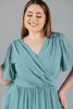 Imagen de Maxi Dress Cuello V En Seda      (Exclusivo Pagina)