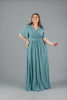 Imagen de Maxi Dress Cuello V En Seda      (Exclusivo Pagina)