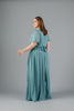 Imagen de Maxi Dress Cuello V En Seda      (Exclusivo Pagina)