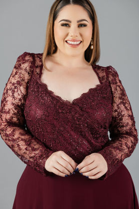 Imagen de Maxi Dress Manga Larga.     (Exclusivo Pagina)